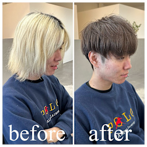 透明感カラー/刈り上げスタイル/ニュアンスカラー/岡崎市 - Nake掲載