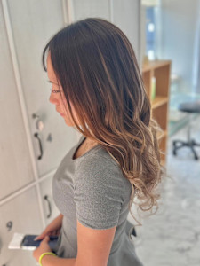 6Dエクステ90本／バレイヤージュ風 - HEARTS hair's五日市店掲載