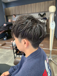 メンズカット/パーマ/グレイカラー/鎌取駅/韓国風/白髪染め - basset by aL-ter 鎌取店掲載