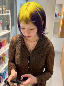 【hinari】ルーツカラー/ツートンカラー/デザインカラー - MOON by KENJE掲載