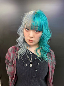 ツートーン　デザインカラー　ハイトーン　原宿/表参道 - Null 原宿店 デザインカラー/ダブルカラー掲載