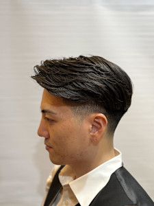 刈り上げ×流しスタイル　<理容室> - ヘアーモードキクチ 銀座店掲載