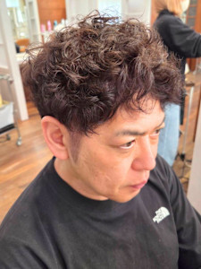 メンズパーマ/波巻き/ツイスト/スパイラル/ニュアンスパーマ