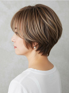 #ミセスくびれショート　#白髪ぼかし - Liens de HELME（エルメ）なんばマルイ掲載