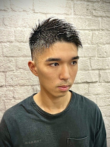 ソフトモヒカン×フェード/刈り上げ【新宿/理容室／バーバー】 - 銀座マツナガ 新宿パークタワー店掲載