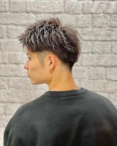 ツーブロックショート/ビジネスショート/アップバング/刈り上 - 銀座マツナガ 新宿パークタワー店掲載