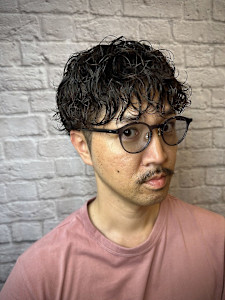 ハードスパイラル無造作パーマ【新宿/理容室/バーバー】 - 銀座マツナガ 新宿パークタワー店掲載