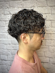 ハードスパイラル無造作パーマ【新宿/理容室/バーバー】 - 銀座マツナガ 新宿パークタワー店掲載