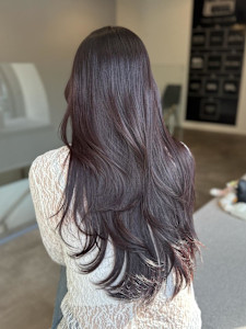 カシスラベンダー/ブリーチなしダブルカラー - ao. 渋谷/表参道 ダブルカラー・ハイトーン・髪質改善【アオ】掲載