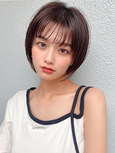 前下がりショートボブで絶壁解消！小顔に見えるひし形シルエット - AFLOAT/L 錦糸町【アフロートエル】掲載