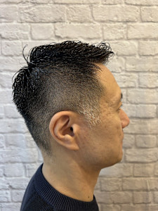 アイロンパーマでふわっと感と