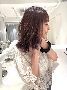 大人デジタルパーマスプレー仕上げ - CIRCLES hair design 薬院浄水通り店掲載