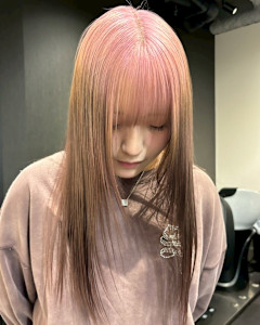 ルーツカラー　デザインカラー　ハイトーン　表参道/原宿 - Null 表参道本店 デザインカラー/ダブルカラー掲載