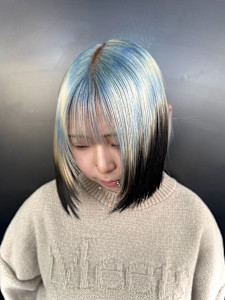 オーダーメイド　デザインカラー　ハイトーン　表参道/原宿 - Null 表参道本店 デザインカラー/ダブルカラー掲載