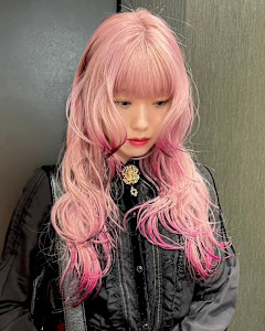 エンドカラー　デザインカラー　ハイトーン　表参道/原宿 - Null 表参道本店 デザインカラー/ダブルカラー掲載