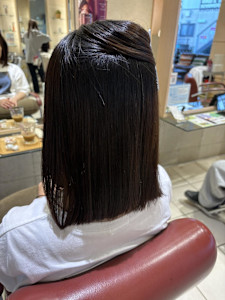 髪質改善ストレート