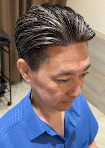 【メンズ】大人メンズのための白髪ぼかしハイライト - marju銀座掲載