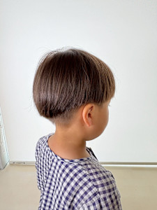 ナチュラルマッシュキッズカット☆