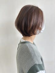 丸みショートボブ - SHAMPOO BOY 宮崎柳丸店掲載