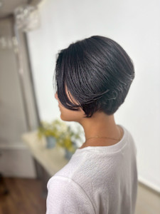 前下がりグラデーションボブ - HAIR MAKE FELIX 板宿店掲載