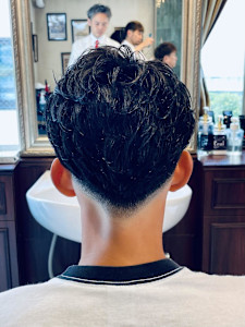 【20代 男性】ツーブロフェードパーマ（大宮/バーバー） - Graceful Barber London掲載