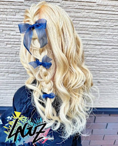 【ヘアセット】 リボンで魅せる韓国風ゆるふわガーリーヘア - LAGUZ 茅ヶ崎 髪質改善 ヘアアレンジ掲載
