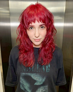 レッドカラー　デザインカラー　ハイトーン　原宿/表参道 - Null 原宿店 デザインカラー/ダブルカラー掲載