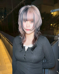 セクションカラー　デザインカラー　ハイトーン　原宿/表参道 - Null 原宿店 デザインカラー/ダブルカラー掲載