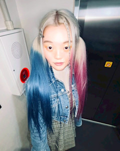 ルーツカラー　デザインカラー　ハイトーン　原宿/表参道 - Null 原宿店 デザインカラー/ダブルカラー掲載