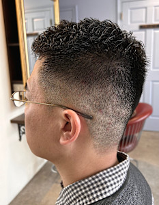 ナチュラルフェード×パーマ - Lourdes hair design掲載