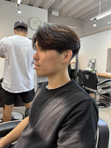 大宮/カット/短髪/毛流れ/センターパート - Vii men掲載