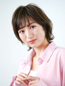 前下がりショート・ボブ/絶壁解消/前髪あり/40代/30代 - INCEPTION  GINZA 銀座掲載