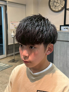 ショートマッシュ　束感　ツーブロック　刈り上げ - MEN'S SALON SOLEIL by alfRed掲載