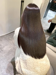 髪質改善/縮毛矯正/酸性ストレート/暗髪/アッシュブラウン - N° jillva 立川掲載