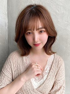 30代40代に人気後れ毛がかわいいくびれヘアシャギーレイヤー - AFLOAT/L 錦糸町【アフロートエル】掲載