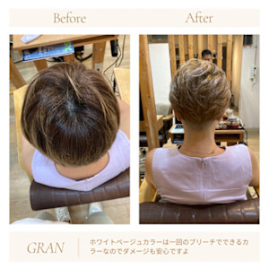お客様髪質改善データ1900（ホワイトベージュ） - Grand × AtlierDonguri掲載