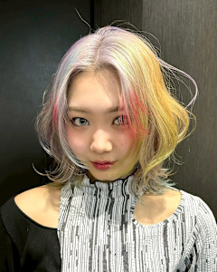 オーダーメイド　デザインカラー　ハイトーン　表参道/原宿 - Null 表参道本店 デザインカラー/ダブルカラー掲載