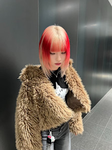 ルーツカラー　デザインカラー　ハイトーン　表参道/原宿