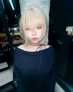 ブロンド　デザインカラー　ハイトーン　原宿/表参道 - Null 原宿店 デザインカラー/ダブルカラー掲載