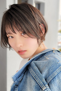 大人可愛い/ショートボブ/切りっぱなしボブ/ミニボブ/ボブ - TOP SHAPE掲載