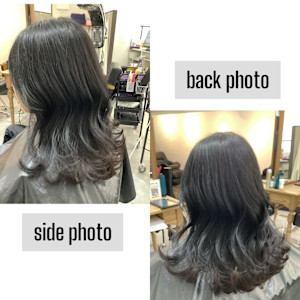 お客様スタイル グラデーションカラー - chan.掲載