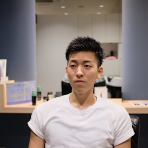 直毛の方にイチオシ！！スパイキーショート - SARM MAN 人形町〈理容室〉掲載