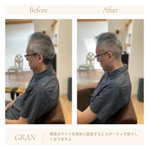 お客様髪質改善データ1902（メンズカット）