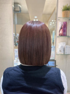 艶髪を叶えるピンクブラウンボブ - EMU international 春日部本店掲載
