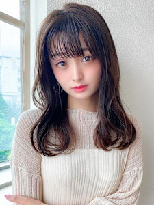 30代小顔に見えるくびれヘアレイヤー × オリーブグレージュ - AFLOAT/L 錦糸町【アフロートエル】掲載