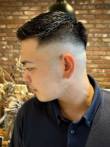 【大村指名】メンズカットスキンフェードビジネスマン - bococa by KENJE/メンズカット｜フェード掲載