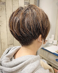 刈り上げマッシュショート - marichi flowers掲載