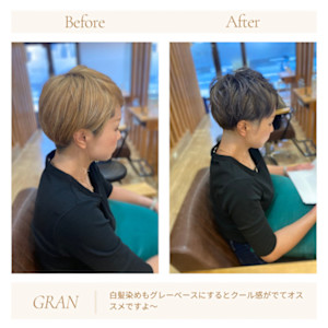 お客様髪質改善データ1903（白髪ぼかし） - Grand × AtlierDonguri掲載