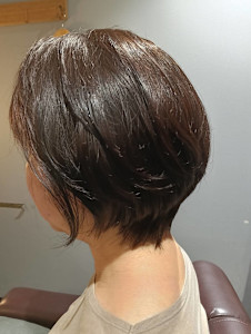 ナチュラルショートボブ - 喫茶と美容室 茶の間掲載