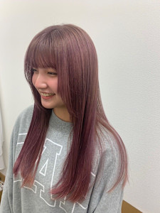 ハイトーンラベンダーピンクベージュWカラー髪質改善 - chapter 千葉ニュータウン中央店掲載